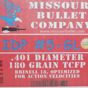 40 cal 180gr bullets