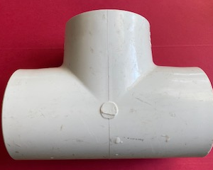 2.5" PVC Tee