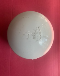 3: PVC cap